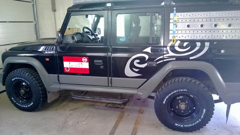 Das Offroad Forum: Neue Reifen und neuer Sitz