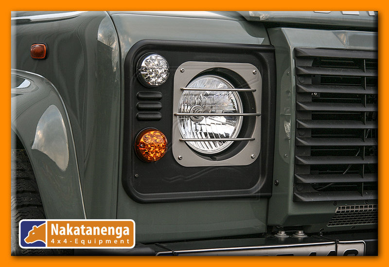 Das Offroad Forum: Nakatanenga Scheinwerferschutzgitter für Land Rover  Defender